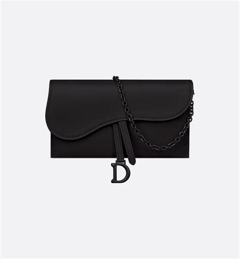 dior saddle wallet black ultramatte calfskin|Saddle Lotus Wallet Black Ultramatte Calfskin .